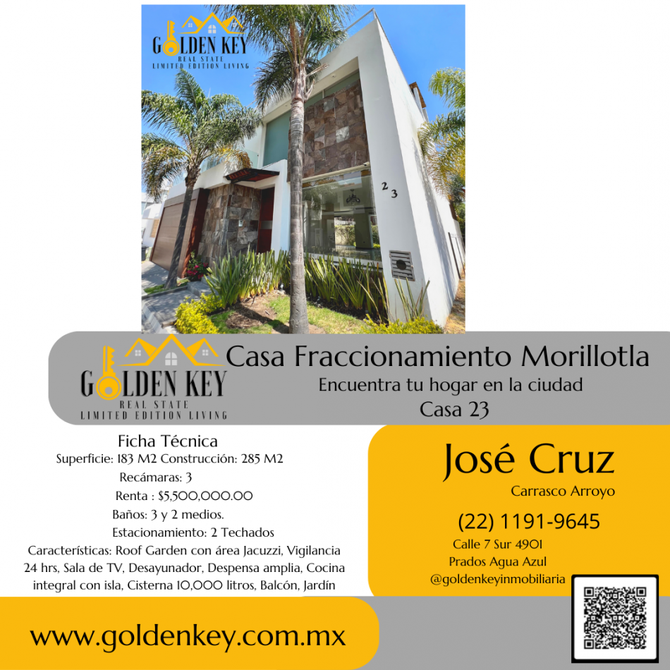 Casa Bosques de Morillotla