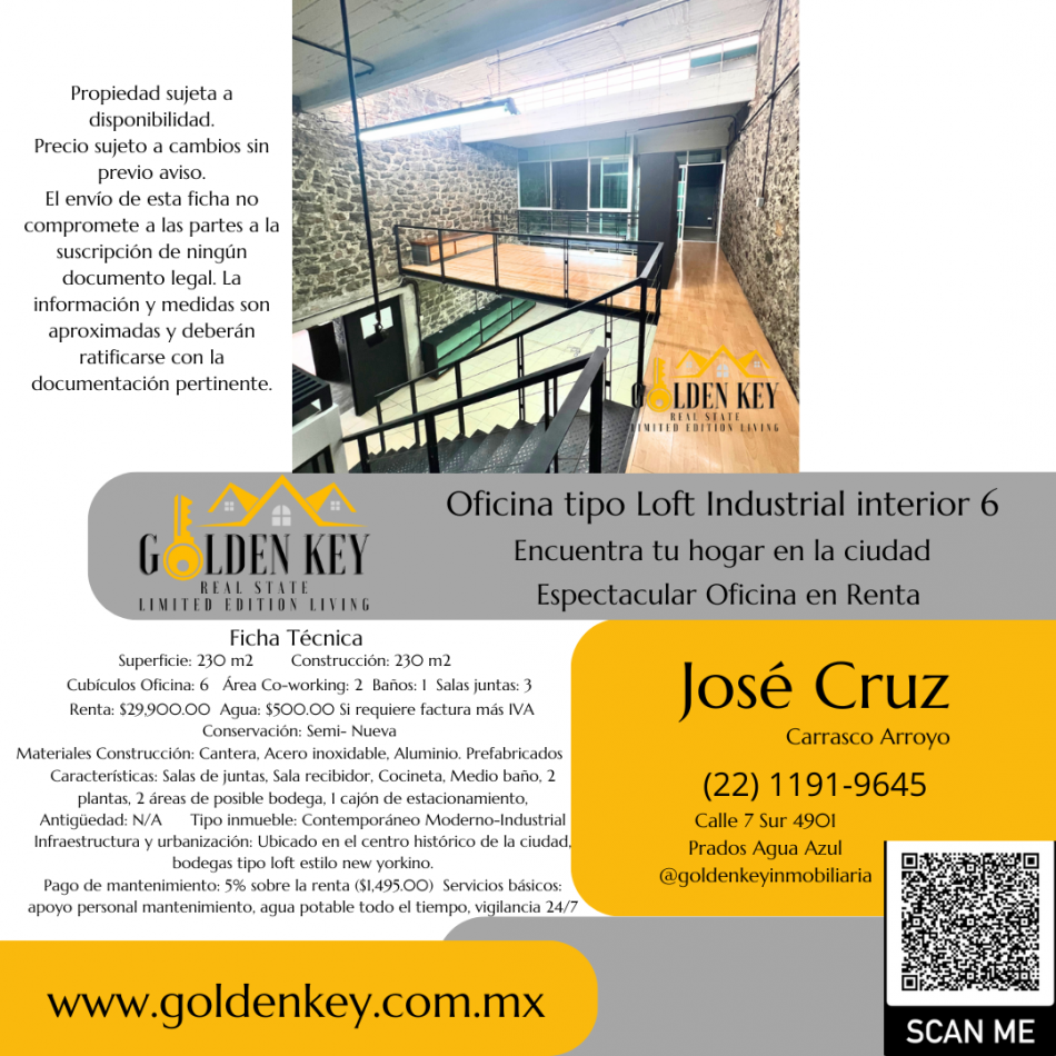 Oficina Loft Industrial New Yorkina