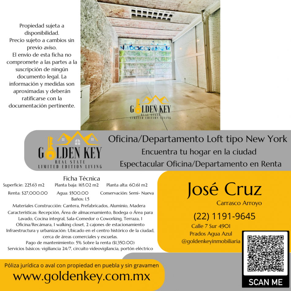 Oficina Loft tipo New York 1