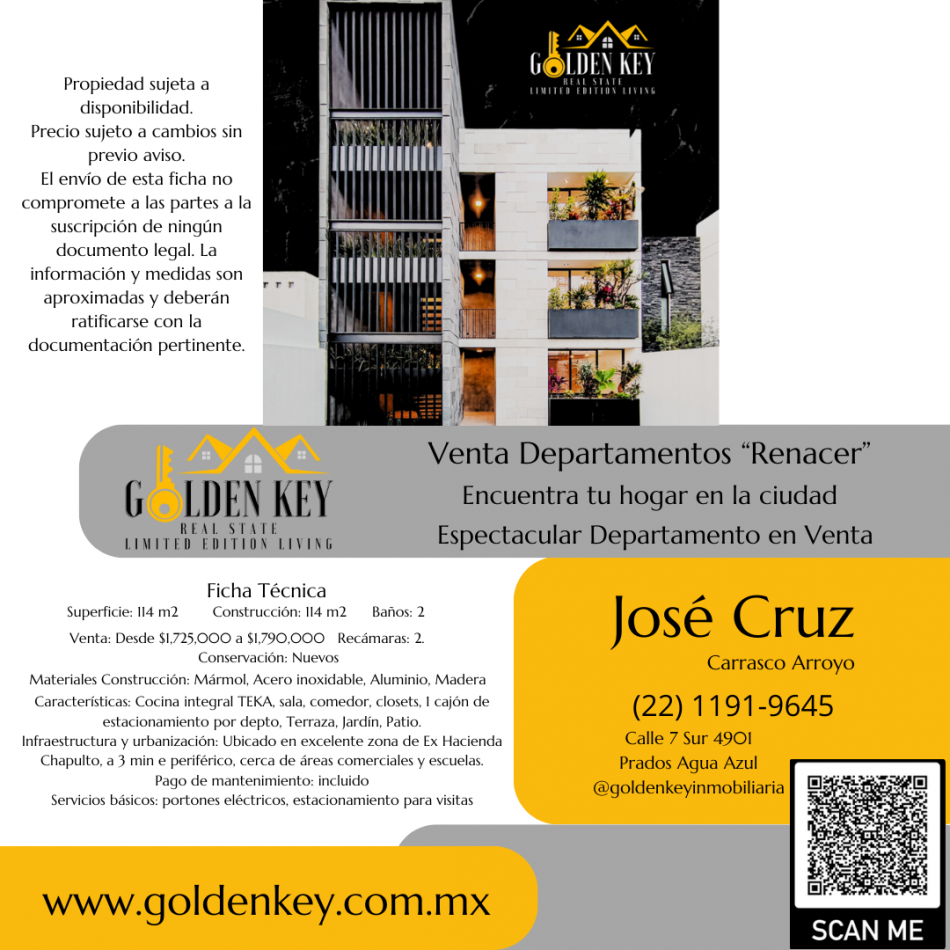 Venta Departamentos "Renacer"