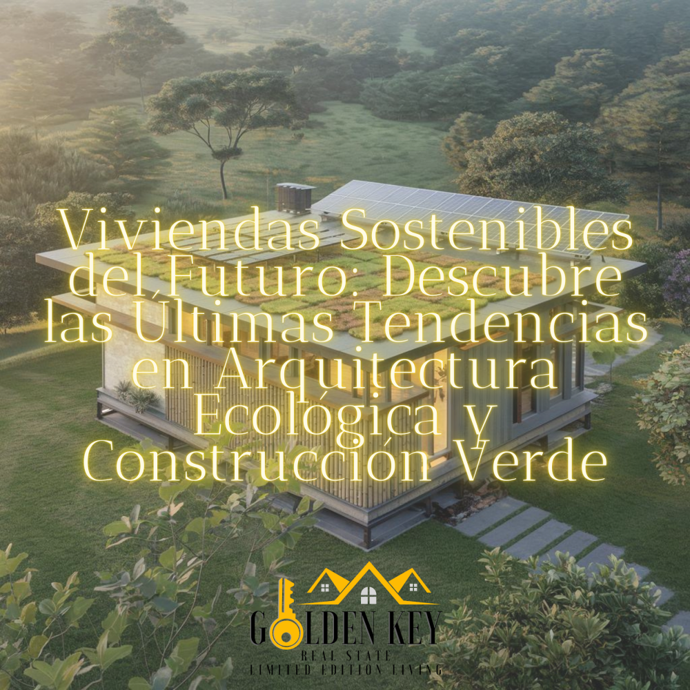 Viviendas Sostenibles del Futuro: Descubre las Últimas Tendencias en Arquitectura Ecológica y Construcción Verde
