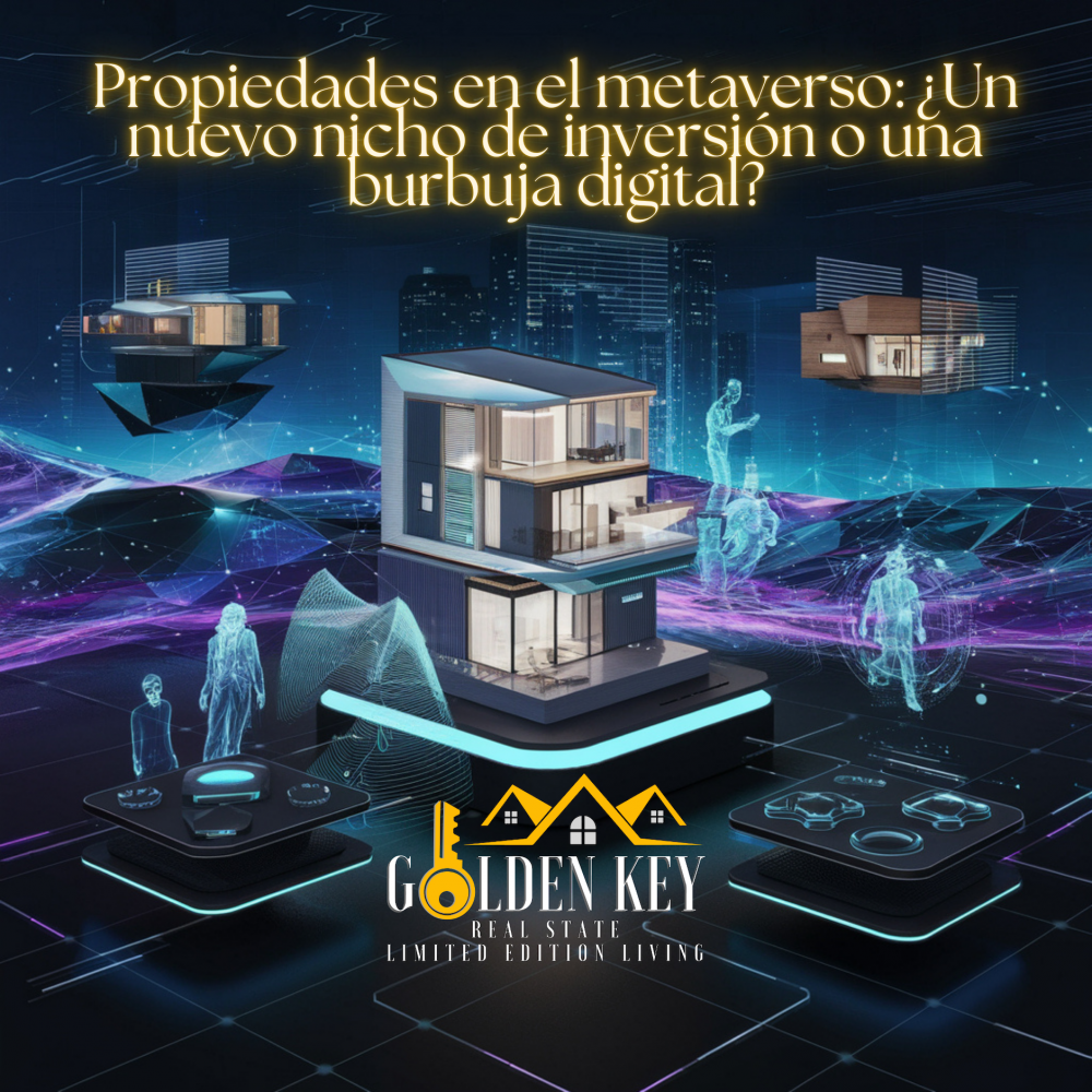 Propiedades en el metaverso: ¿Un nuevo nicho de inversión o una burbuja digital?