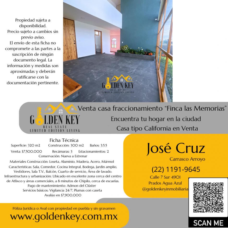Venta Casa Tipo California en Finca Las Memorias