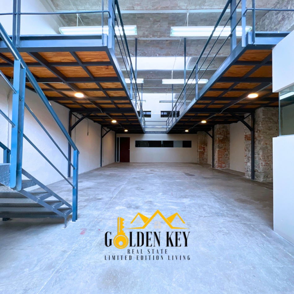 Renta Oficina Loft tipo industrial new york C