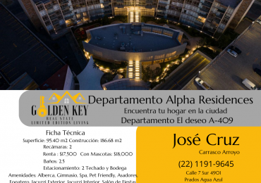 Alpha Residences Departamento A-409