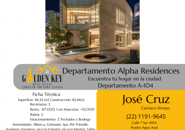 Departamento Alpha Residences