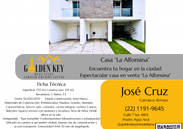 Casa Semi Nueva "La Alfonsina"