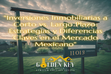 Inversiones Inmobiliarias a Corto vs. Largo Plazo: Estrategias y Diferencias Claves en el Mercado Mexicano