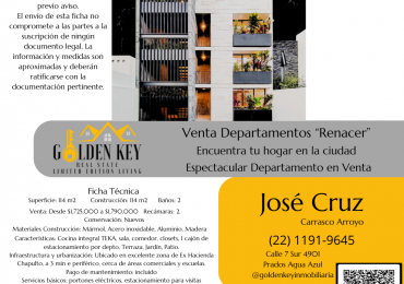 Venta Departamentos "Renacer"